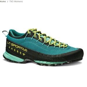 Womens La Sportiva TX3 Color Emerald/Mint Size 38.5